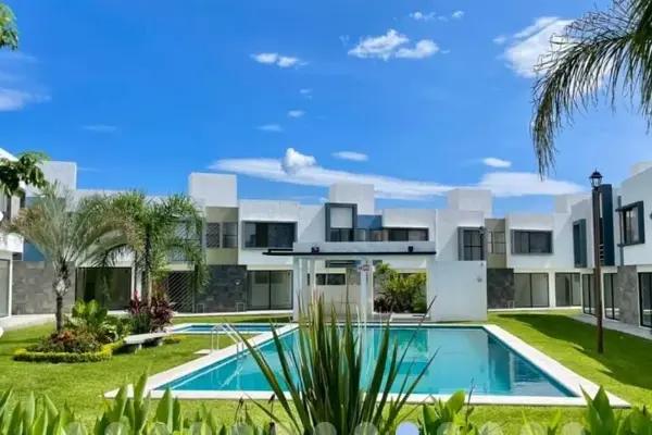 Casa totalmente nueva con acceso restringido en Temixco. Casa totalmente nueva con acceso restringido en Temixco.