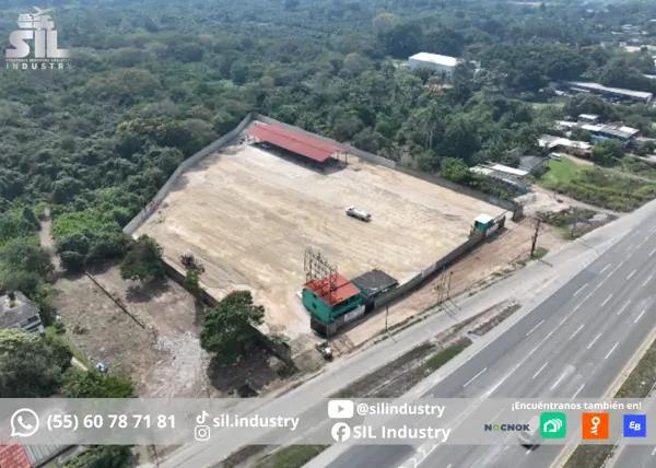 Terreno industrial disponible en Villahermosa, opción de renta o venta Terreno industrial disponible en Villahermosa, opción de renta o venta
