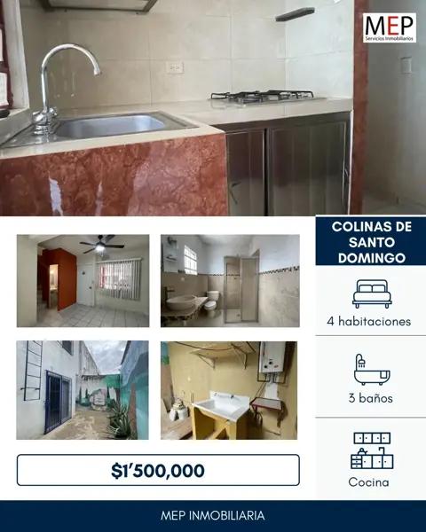 En venta casa en Santo Domingo $1,500,000 MXN. En venta casa en Santo Domingo $1,500,000 MXN.