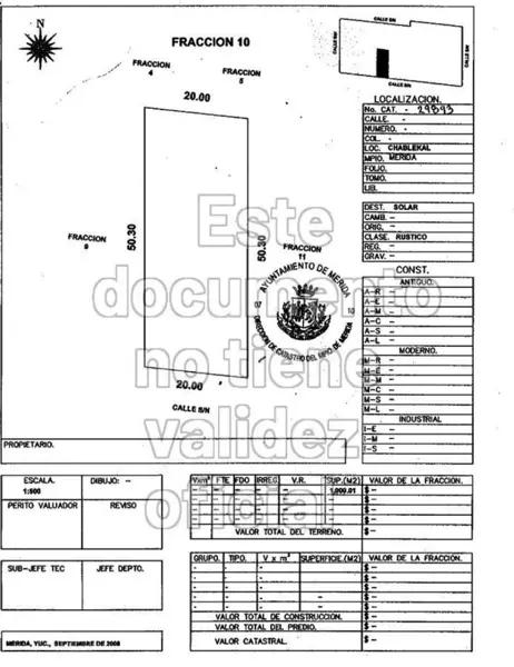 Terreno en Venta en Mérida, Temozón Nte Terreno en Venta en Mérida, Temozón Nte