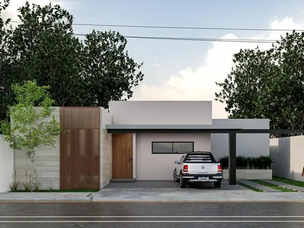 Casa en preventa de una planta en privada residencial al norte de merida Casa en preventa de una planta en privada residencial al norte de merida