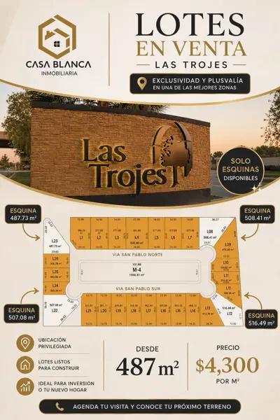 Terreno en venta en Las Trojes, Torreón, Coahuila de Zaragoza Terreno en venta en Las Trojes, Torreón, Coahuila de Zaragoza